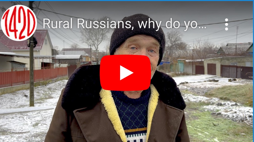 12/27/2023 Street Interviews of Rural Russians: Why do you support Putin if you live&nbsp;poorly?