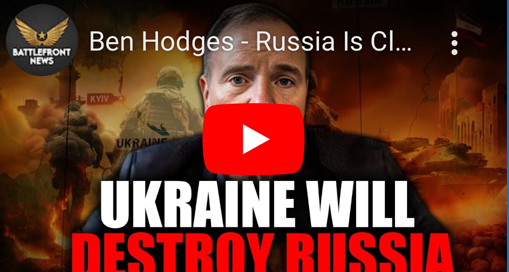 1/3/2024 – Ben Hodges – Russia is clearly losing this&nbsp;battle