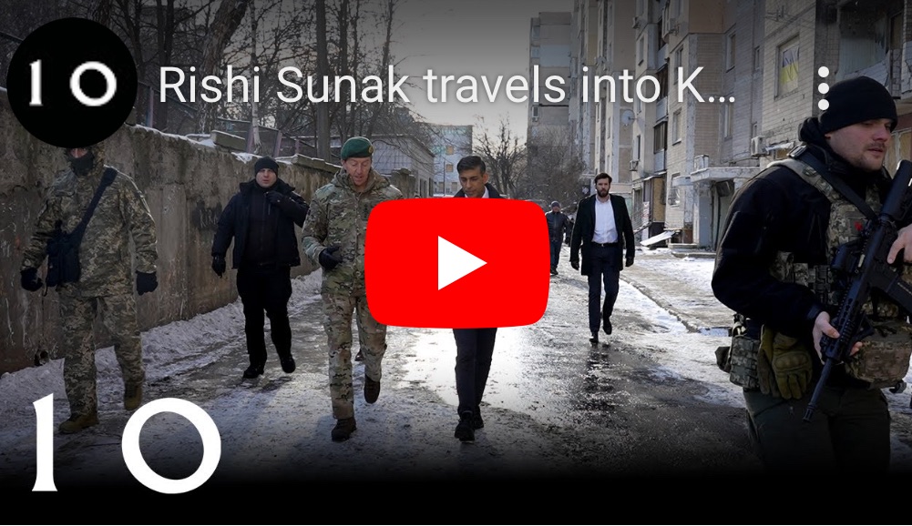 1/15/2024 – British PM Rishi Sunak travels into Kyiv,&nbsp;Ukraine