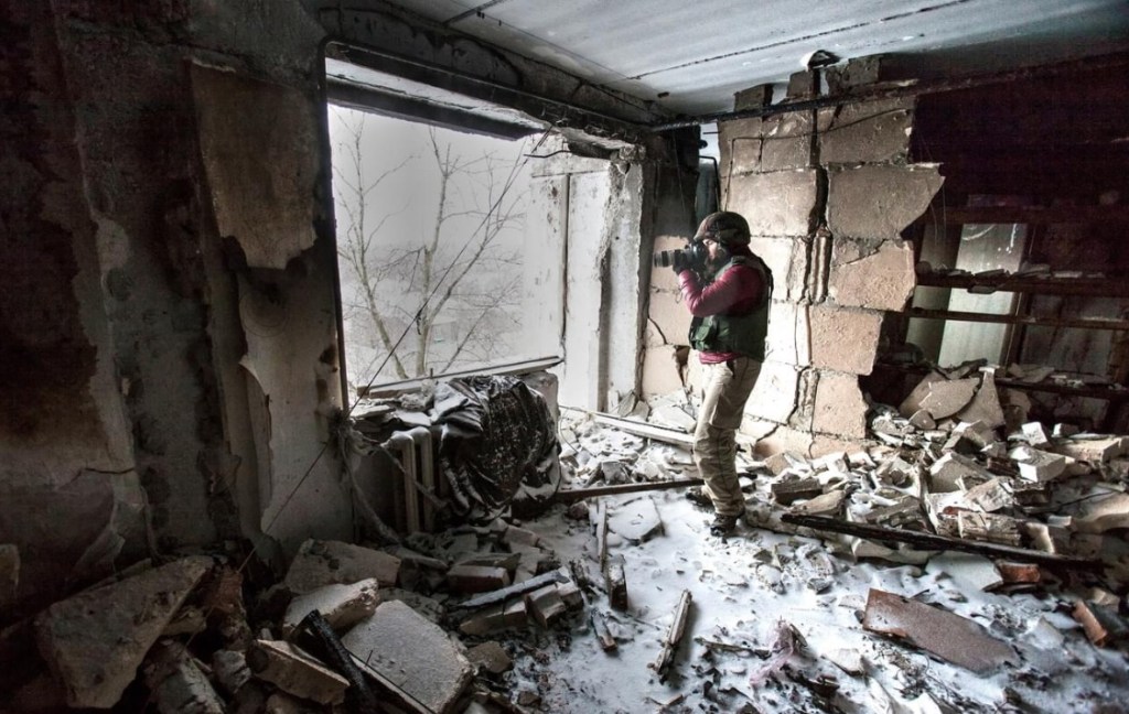 1/18/2024 – I realize that over the past 9 years, I have lost my courage to go to places where you hear whistle of bullets or where you become a target of shelling