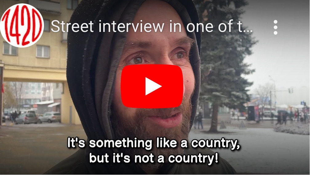1/18/2024 – Belarus: Street interview in one of the least democratic countries in the world