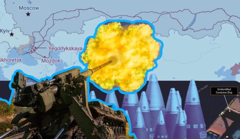 1/20/2024 – Mapping North Korea’s discreet artillery ammo route to Russia