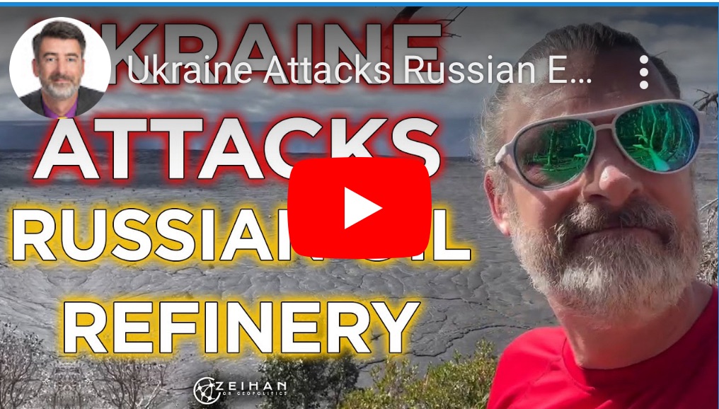 1/26/2024 – Ukraine Attacks Russian Energy Terminal (Drone Strike!)