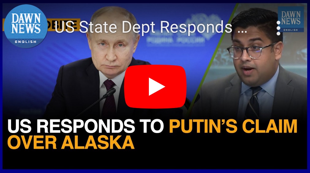 2/1/2024 – US State Department response to Russian President Putin‘s claim over&nbsp;Alaska