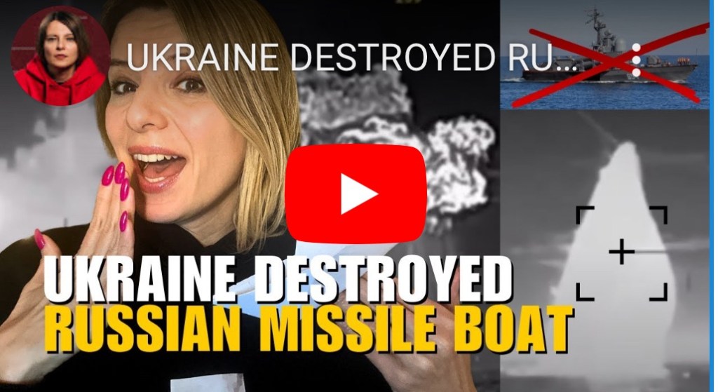 2/2/2024 – Ukraine destroyed Russian missile boat in Crimea at night&nbsp;@UNITED24media