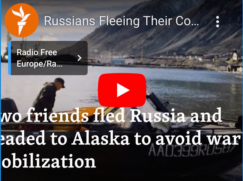 2/5/2024 – Russians fleeing their country by boat, end up in Alaska to avoid war&nbsp;mobilization