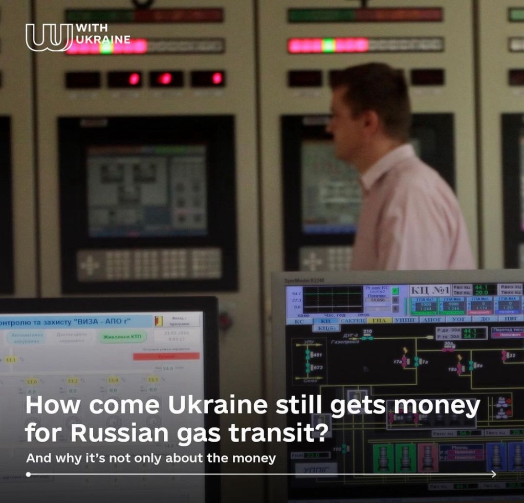 2/10/2024 – How come Ukraine still gets money for Russian gas&nbsp;transit?
