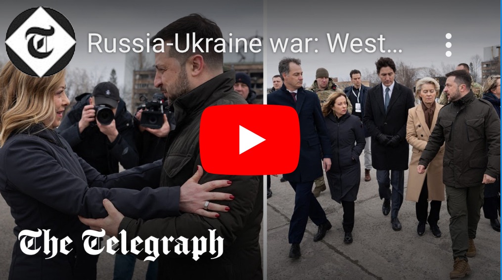 2/25/2024 – Russia-Ukraine war: Western leaders descend on Kyiv to mark two years anniversary