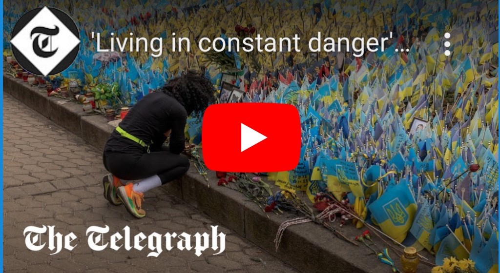2/25/2024 – ‘Living in constant danger’: Ukrainians on ‘life-changing’ war mark two year anniversary