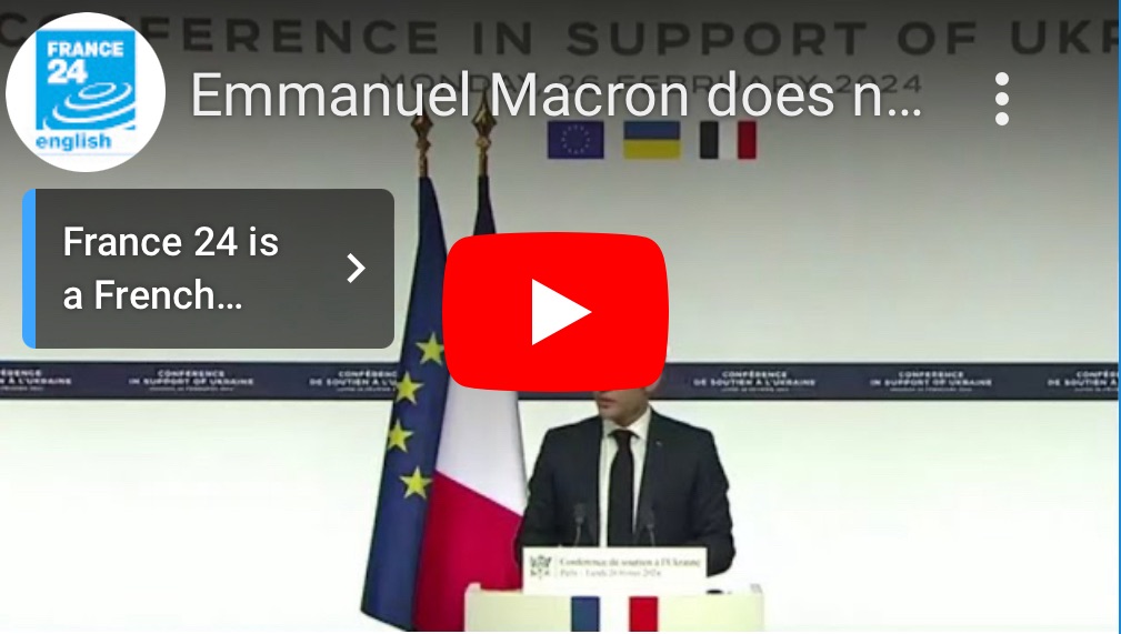 Emmanuel Macron does not rule out sending Western ground troops to&nbsp;Ukraine