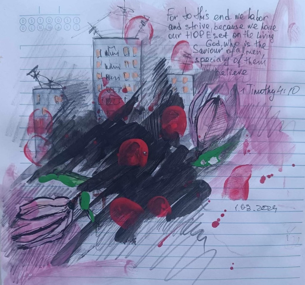 3/3/2024 – May the mother and baby, brutally killed by Russia, be a sweet fragrance to the Lord in His Kingdom, and may He comfort their grieving&nbsp;family.