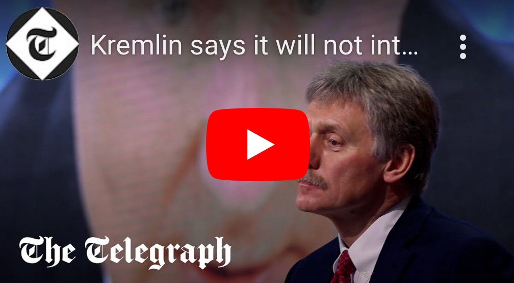 3/7/2924 – Kremlin says it will not interfere in US election, claims America at war with&nbsp;Russia