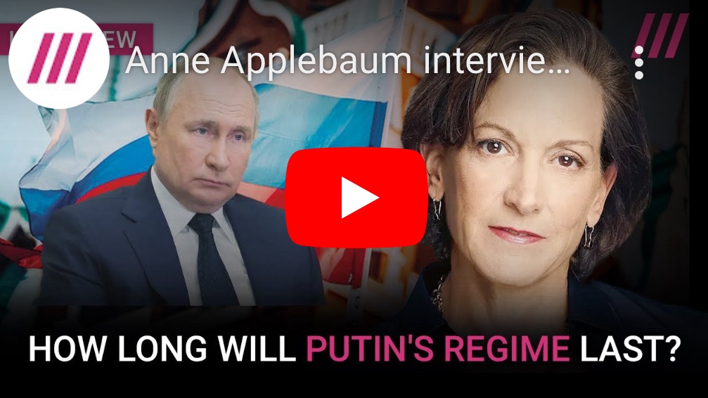 3/8/2024 – Anne Applebaum interview. Is Putin’s Russia similar to the Soviet&nbsp;Union?