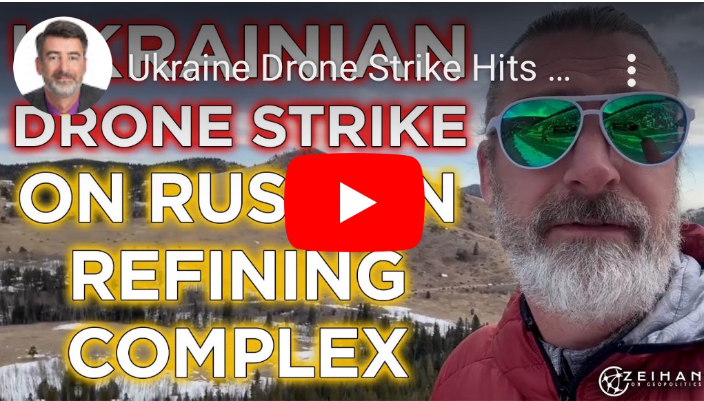 3/15/2024 – Ukraine drone strike hits refining complex deep in&nbsp;Russia