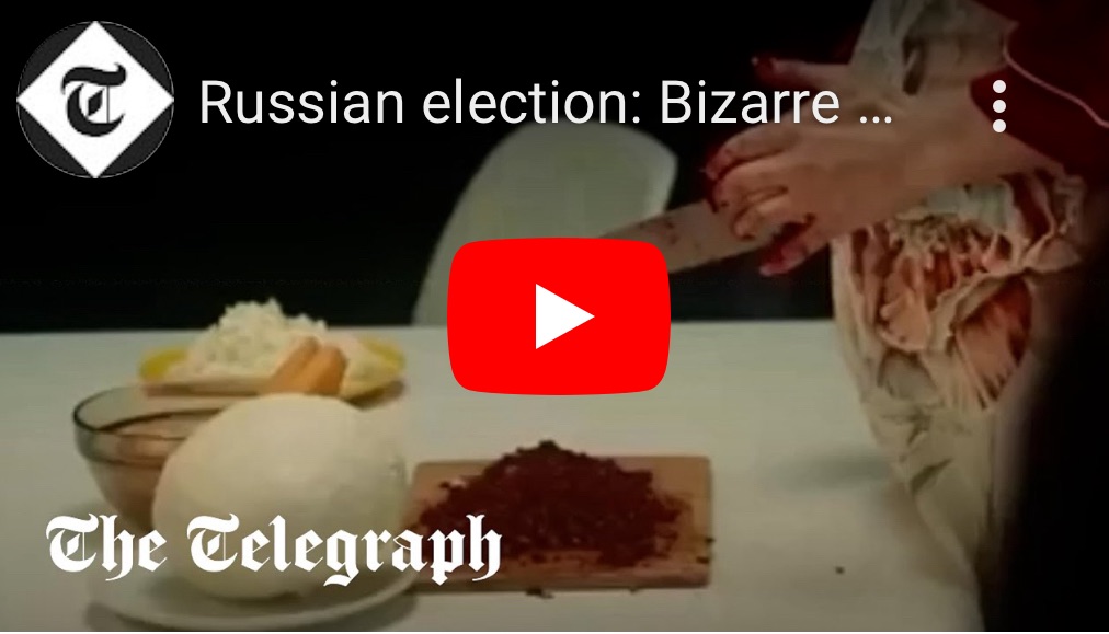 3/15/2024 – Russian election: Bizarre Putin propaganda TV ad urges Russians to&nbsp;vote