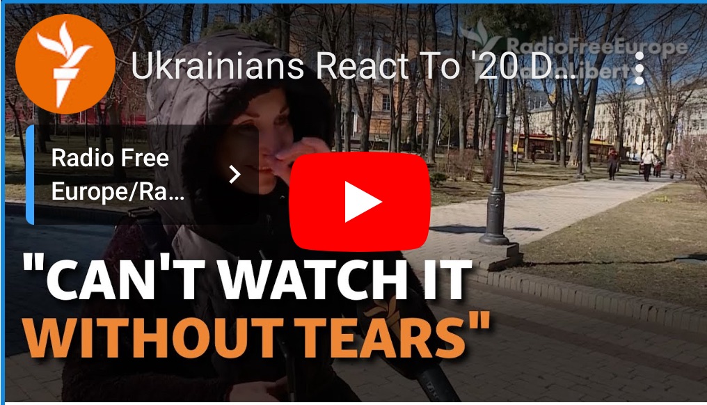 3/17/2024 – Ukrainians React To ‘20 Days In Mariupol’ Winning Country’s First&nbsp;Oscar