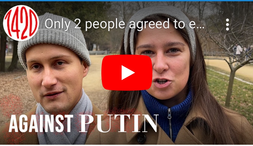 3/18/2024 – Russian Street Interviews: Only 2 people agreed to explain to us why they are voting against&nbsp;Putin