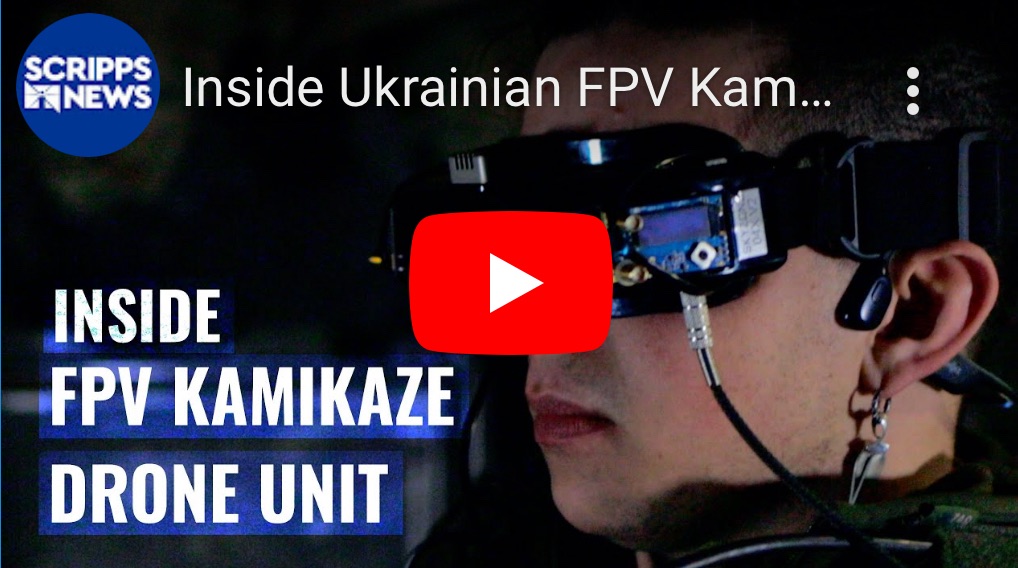 3/21/2024 – Inside Ukrainian FPV Kamikaze drone unit with ace pilot ‘Darwin’