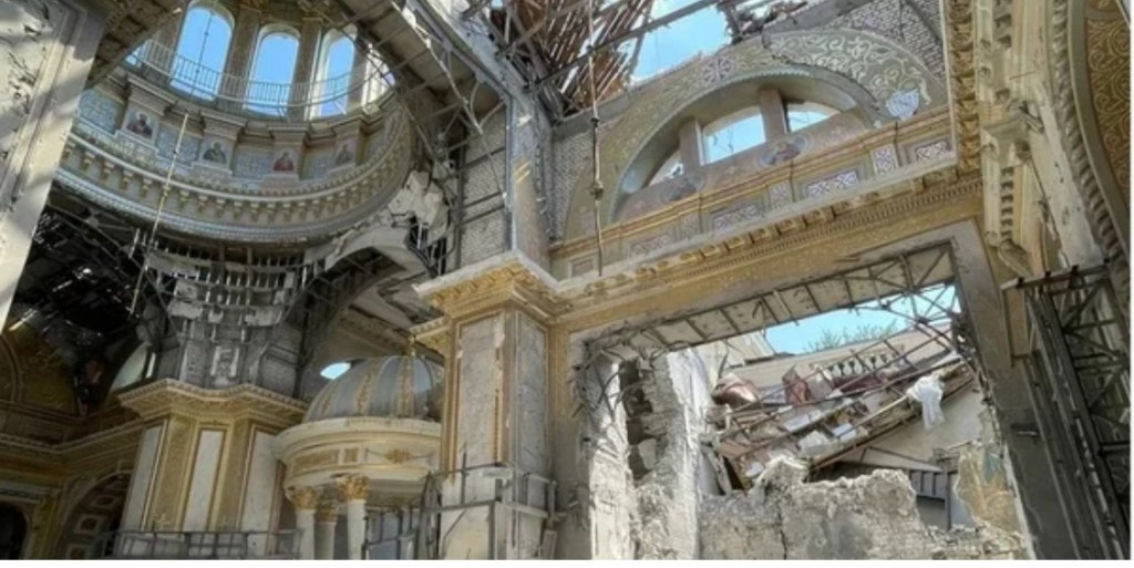 3/22/2024 – Italy allocates $540,000 to rebuild Odesa cathedral struck by Russia in 2023