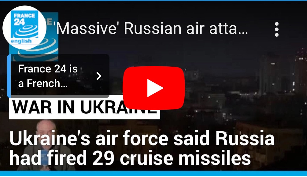 3/24/2024 – Massive Russian air attack its Western Ukraine,&nbsp;Kyiv