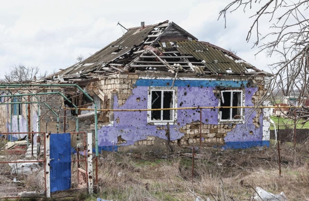 3/30/2024 -Watching those destroyed houses I kept thinking that those modest village homes had been probably built by generations