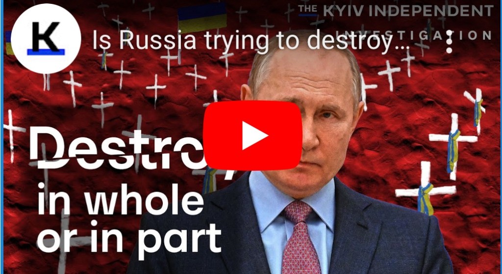 3/30/2024 – Is Russia trying to destroy the Ukrainian&nbsp;nation?