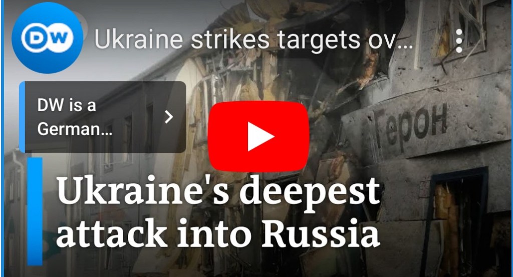 4/5/2024 – Ukraine strikes target over 1200 km into Russian territory
