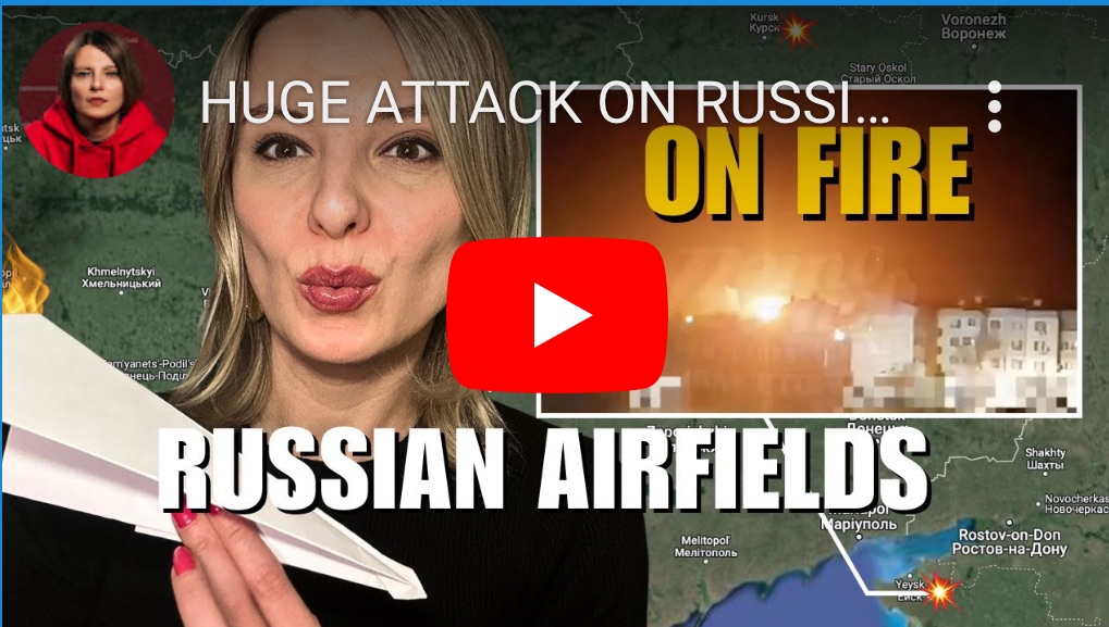 4/6/2024 – Huge attack on Russia airfields: Kursk, Engels, Morozovsk,&nbsp;Yeisk