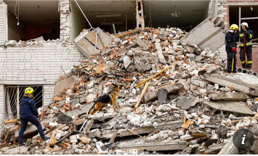 4/17/2024 – Russia-Ukraine war: Zelenskiy says west must do more after 14 killed in Russian strike on Chernihiv – as it happened