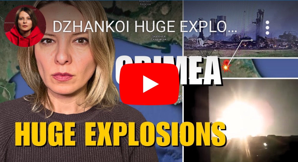 4/18/2024 – Dzhankoi Huge Explosions: Main Russian Airfield Destroyed 