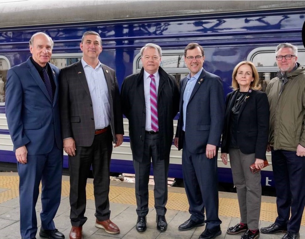 4/22/2024 – US Congressional delegation arrives in Kyiv, reaffirming support for&nbsp;Ukraine