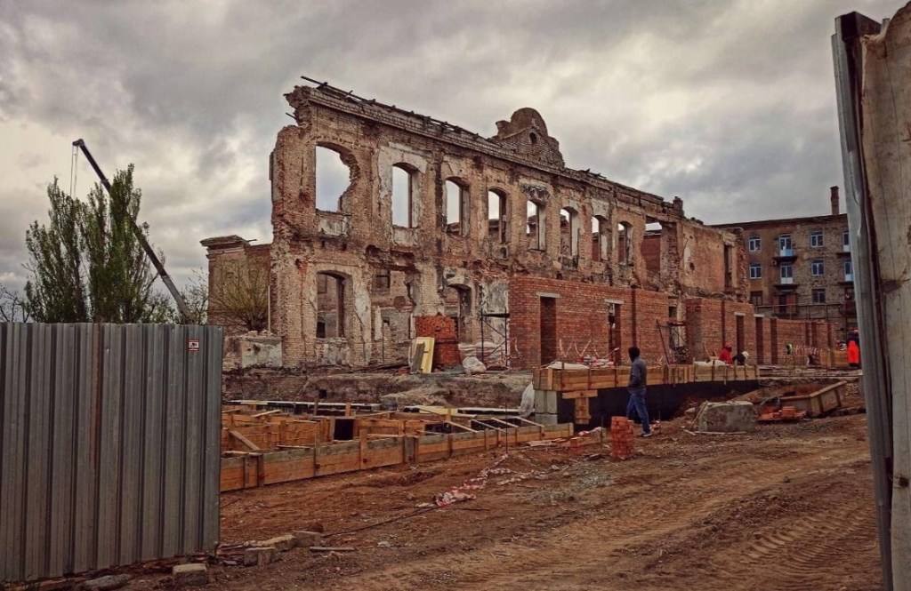 4/30/2024 — Russian occupation authorities in Mariupol dismantled a historical&nbsp;building