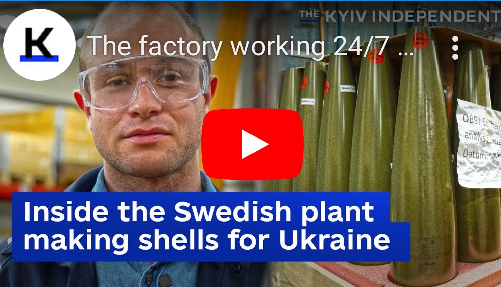 5/3/2024 – the factory working 24/7 to make shells for&nbsp;Ukraine