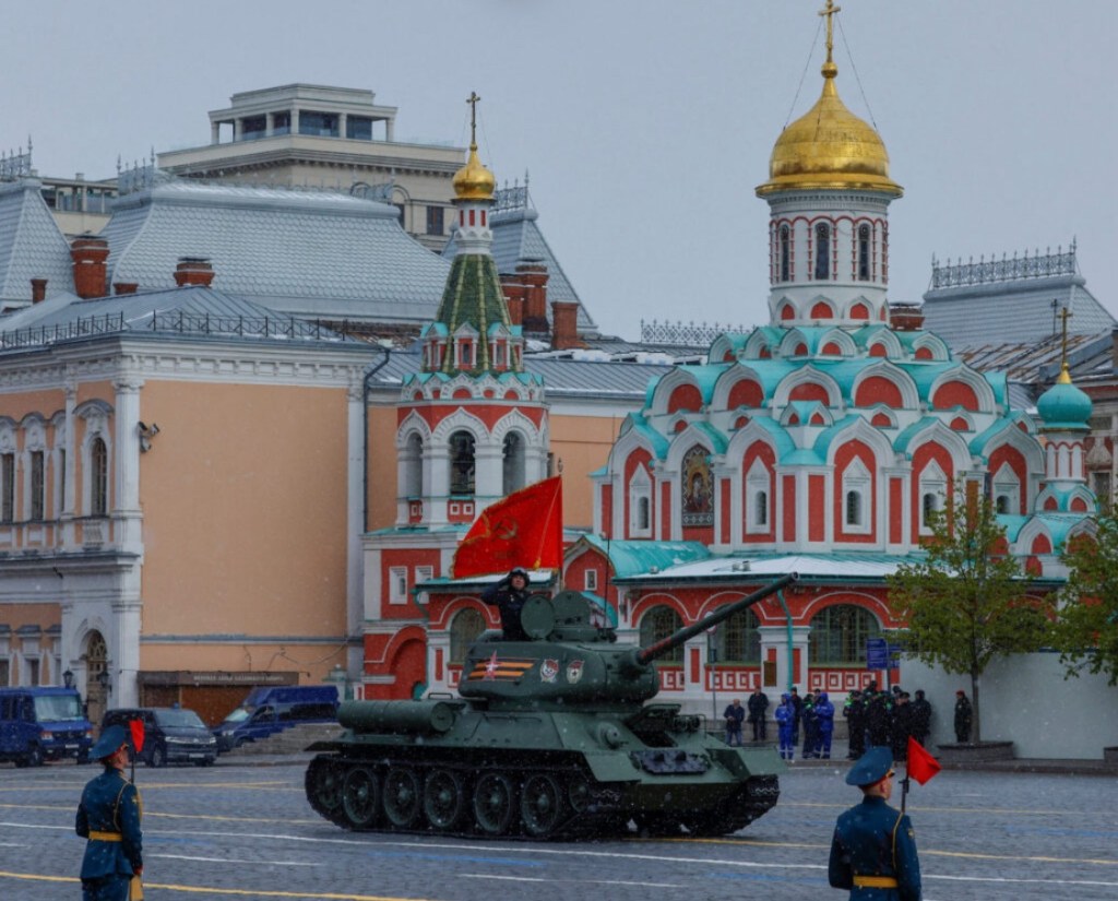 5/10/2024 — Putin’s one tank victory parade is a timely reminder Russia can be beaten