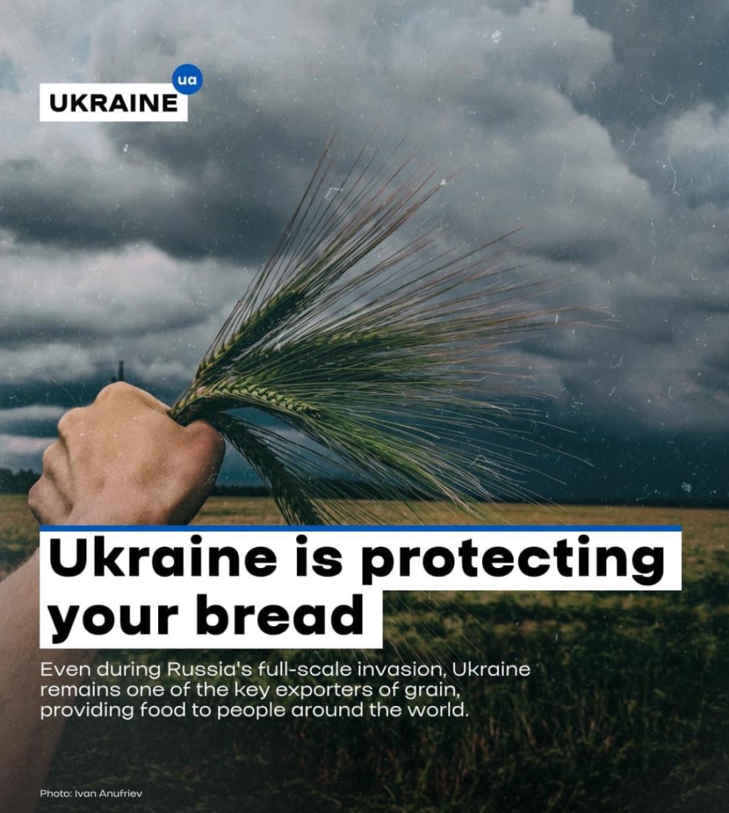 5/10/2024 — Ukraine is protecting your bread 