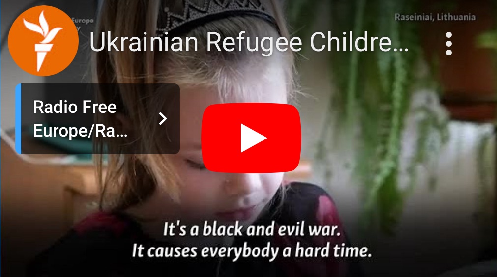 5/18/2024 — Ukrainian refugee children give chilling accounts of war carnage 