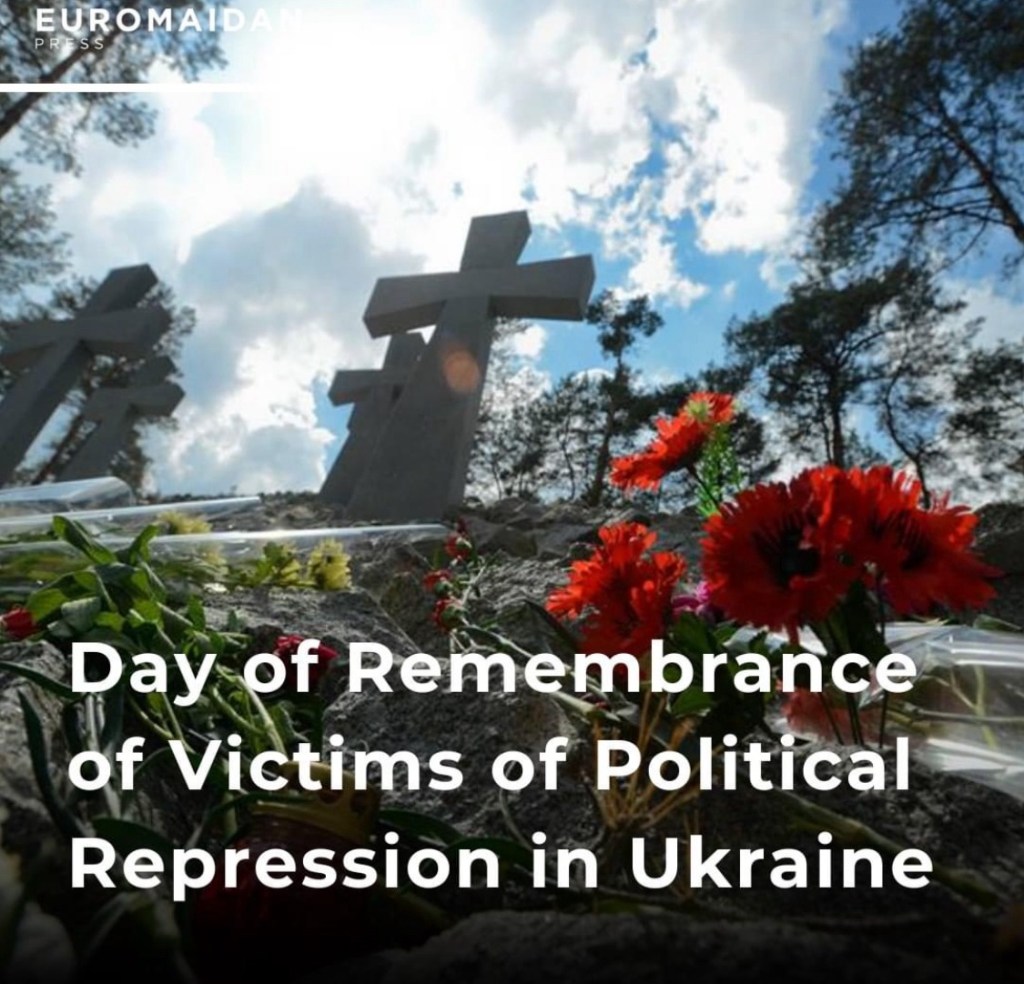 5/20/2024 — Today is the Day of Remembrance of the Victims of Political Repression in&nbsp;Ukraine