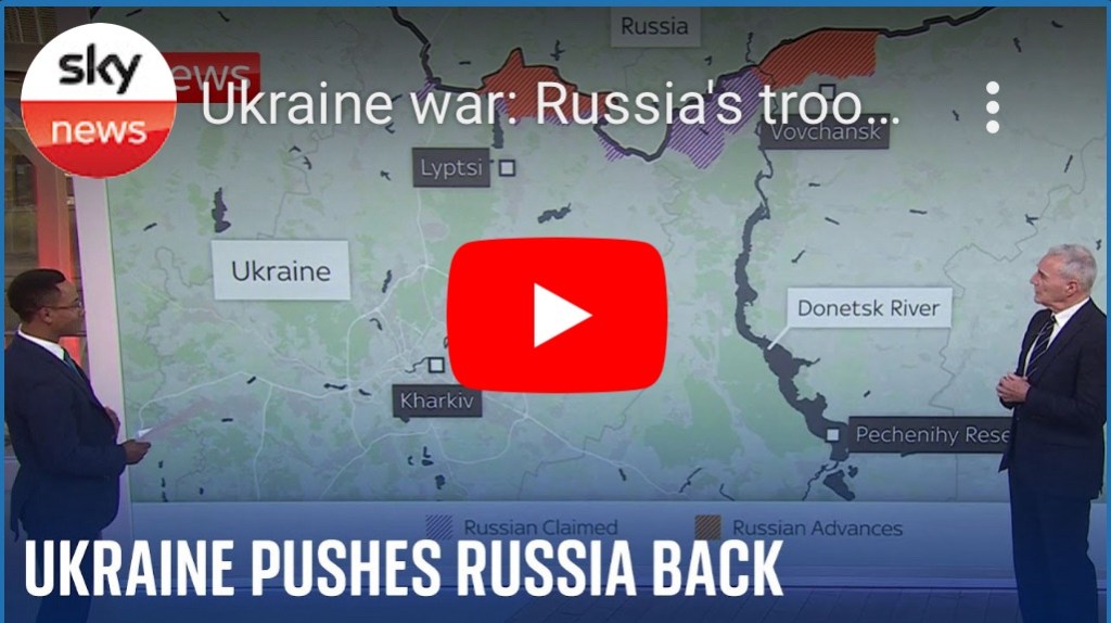 5/23/2024 — Ukraine war: Russia’s troops ‘partially pushed&nbsp;back’
