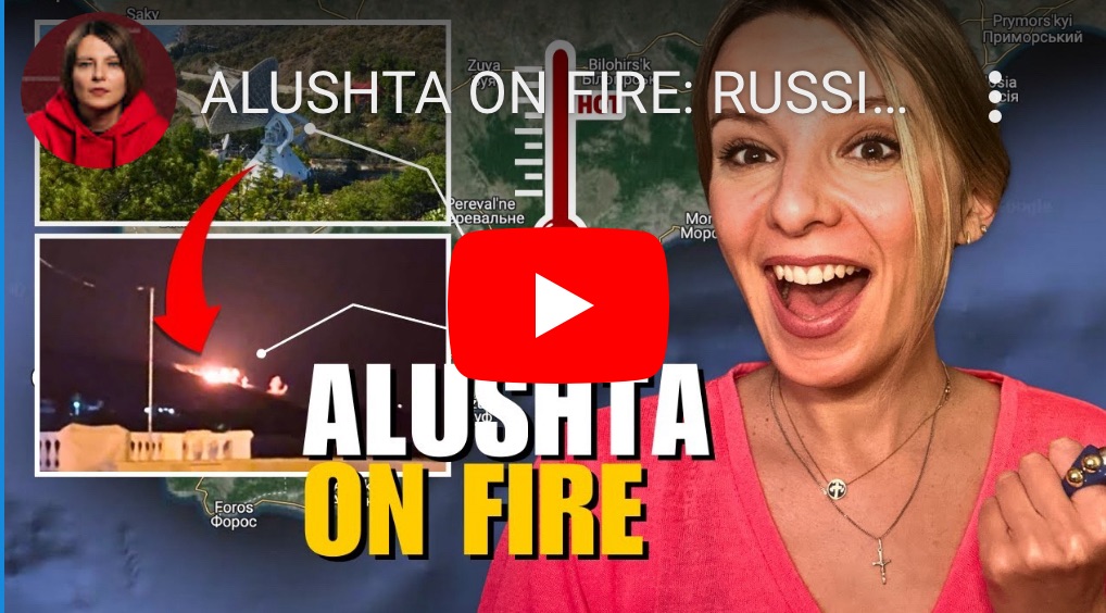 5/25/2024 — Alushta on Fire:  Russia’s Big Communication Center Destroyed&nbsp;￼