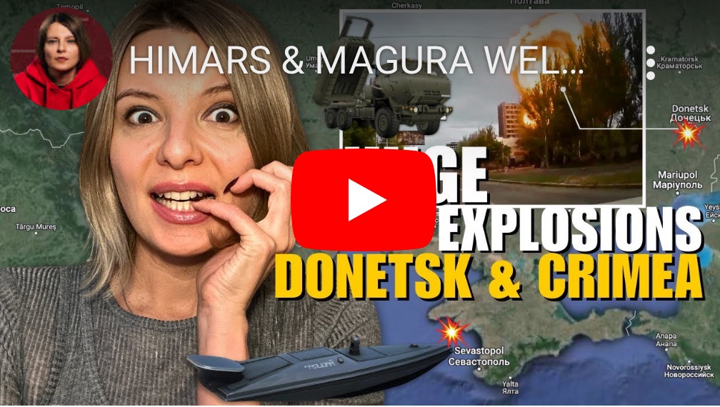 5/31/2024 — HIMARS & MAGURA WELL DONE: HUGE EXPLOSIONS IN DONETSK AND&nbsp;CRIMEA