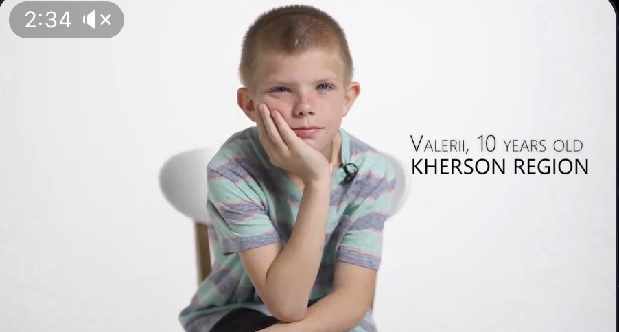 6/8/2024 — Ukrainian children about safety and the most valuable in life&nbsp;￼(video)
