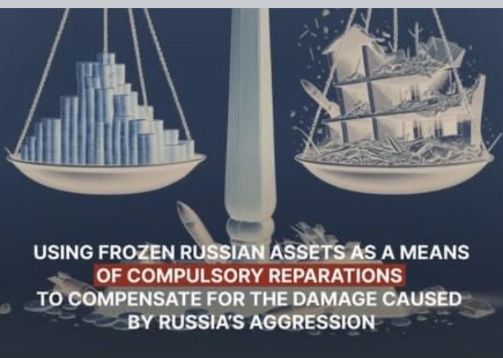 6/14/2024 — Ruzzia has to pay for damage they cause – the sooner, the&nbsp;better!