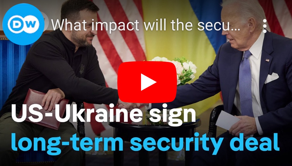 6/14/2924 — What impact will the security deal between Ukraine and USA have?&nbsp;￼