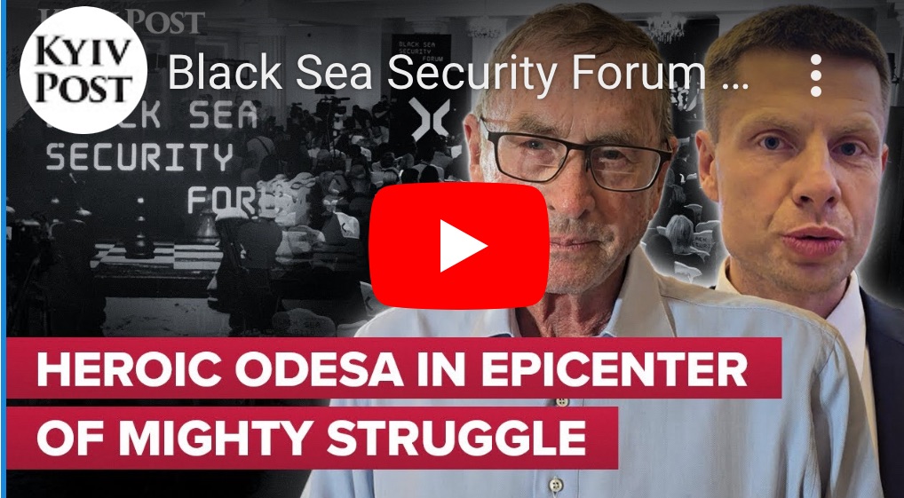 6/18/2024 — Black Sea Security Forum Focuses Attention on Odesa and Region&nbsp;￼