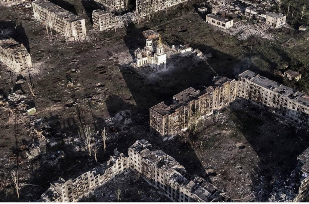 7/2/2024 — Another town in the Donetsk region that ruzzians are trying to “liberate”/destroy.