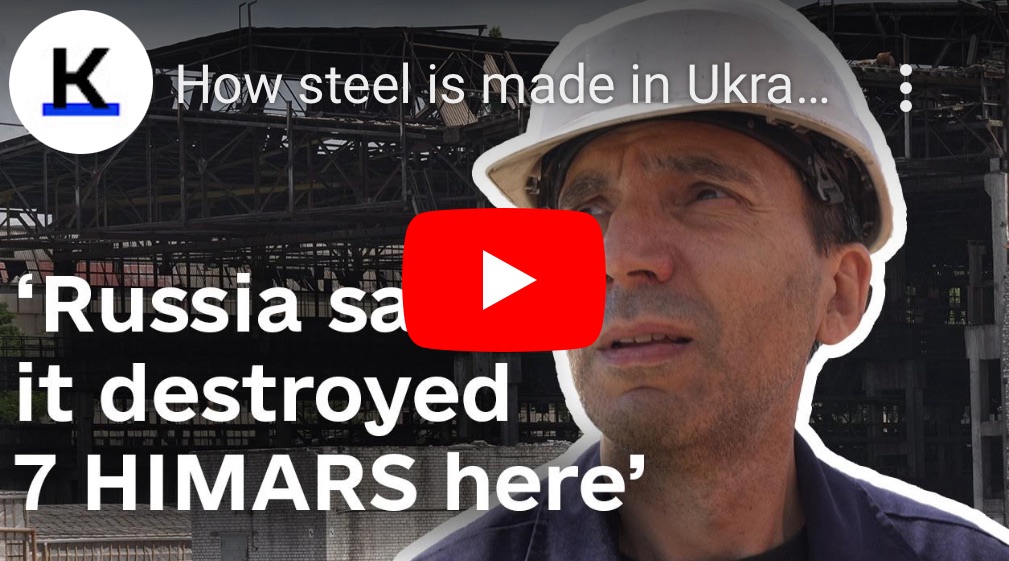 7/6/2024 — How steel is made in Ukraine during war