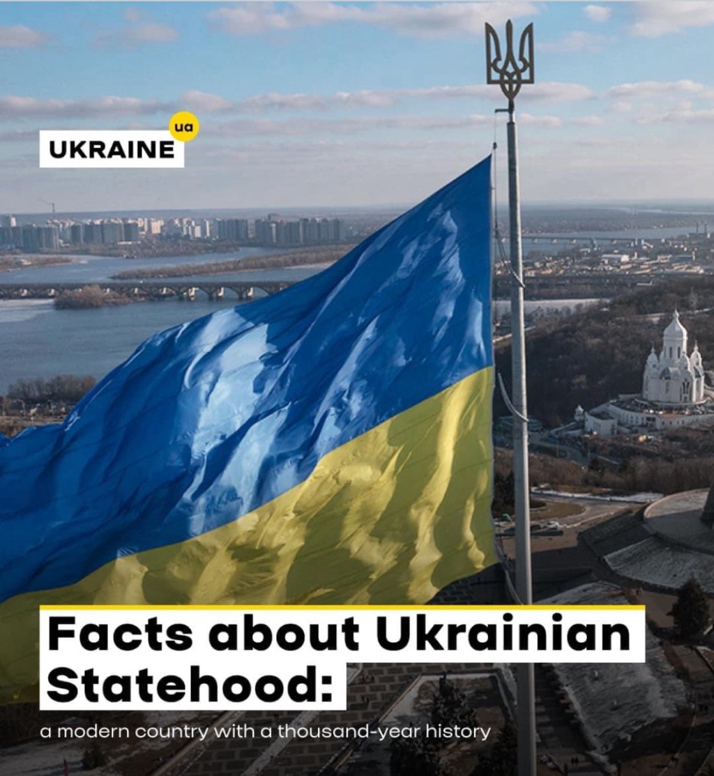 7/16/2024 — Facts about Ukrainian Statehood:&nbsp;￼