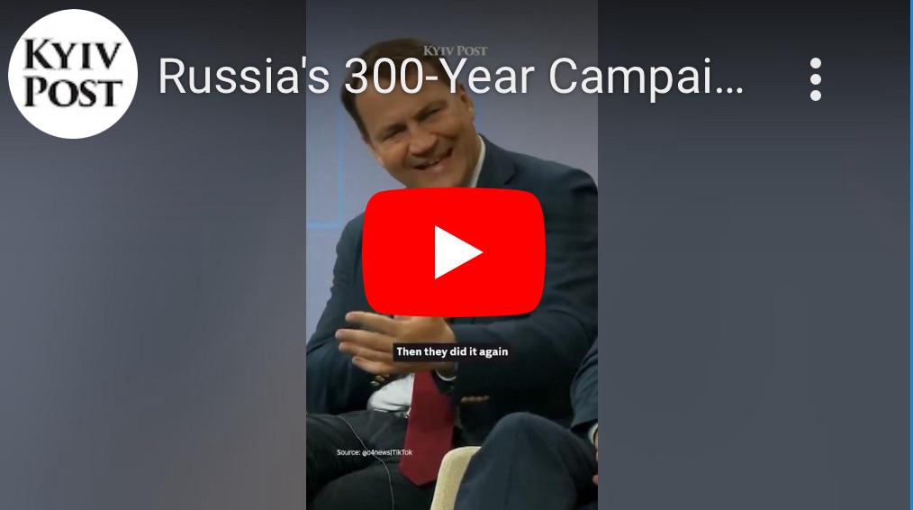 7/17/2024 — Russia’s 300-Year Campaign to Erase Ukrainian Identity&nbsp;￼