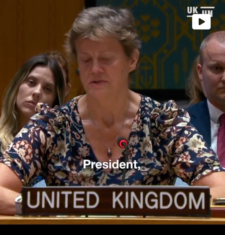 7/19/2024 — Powerful UN speech on the war in Ukraine&nbsp;￼