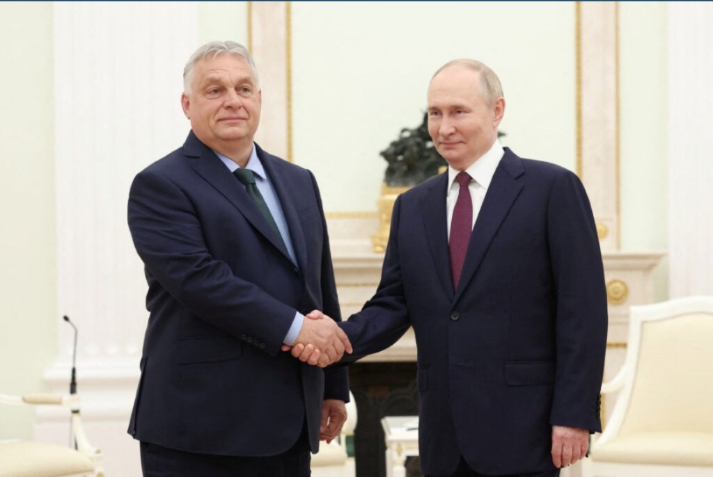 7/19/2024 — Hungarian PM Orban poses as unlikely peacemaker for Russia’s Ukraine&nbsp;war